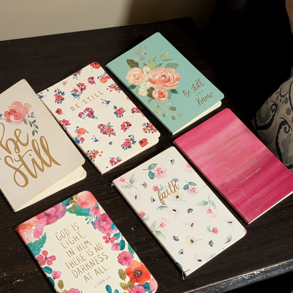 Floral and Inspirational Notebooks Set